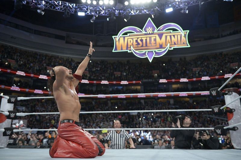 Shinsuke Nakamura, after winning last year&#039;s men&#039;s Royal Rumble match.