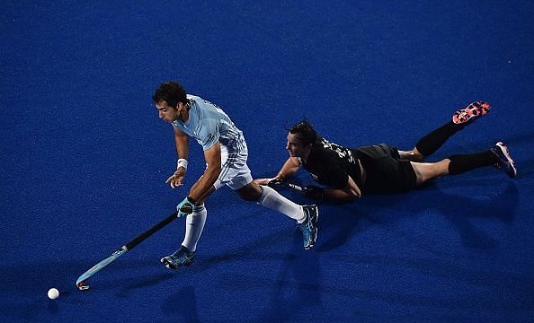 New Zealand struggled in their match against Argentina