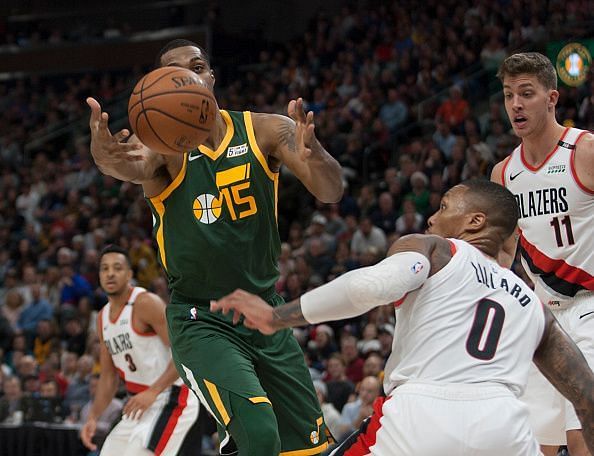 Portland Trail Blazers v Utah Jazz