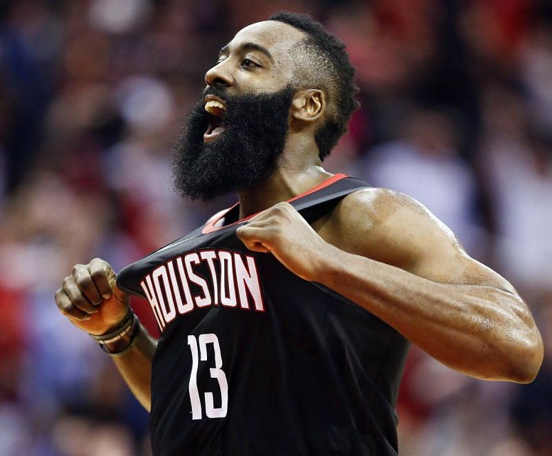 James Harden is leading the league in points per game with an average of 31.5