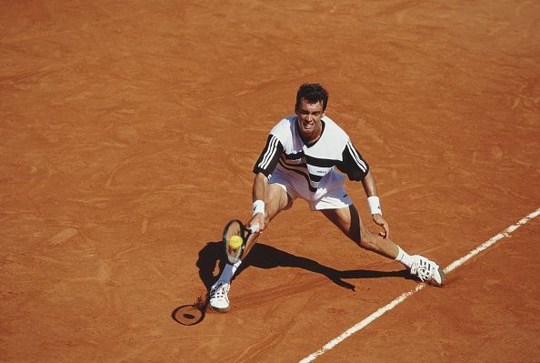 Sergi Bruguera - first Spaniard to win back-to-back Grand Slam titles