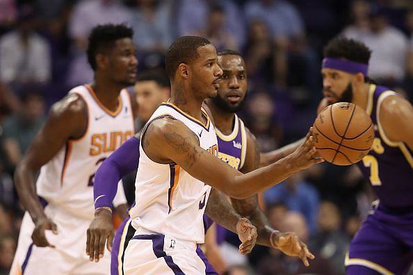 Trevor Ariza in action for the Suns against the Lakers earlier this season