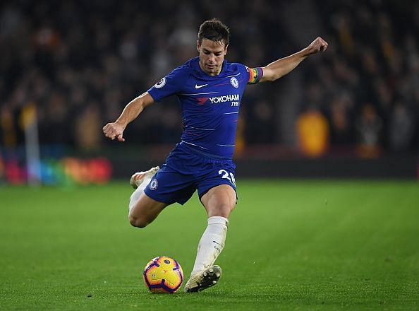 Cesar Azpilicueta is among the Premier League&#039;s best performers and continues to show his class