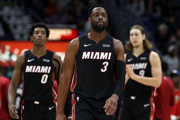 The Miami Heat are trying to deliver a playoff appearance to Wade in his final season