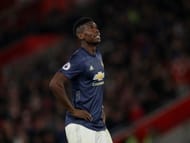 Pogba dropped from the starting XI.