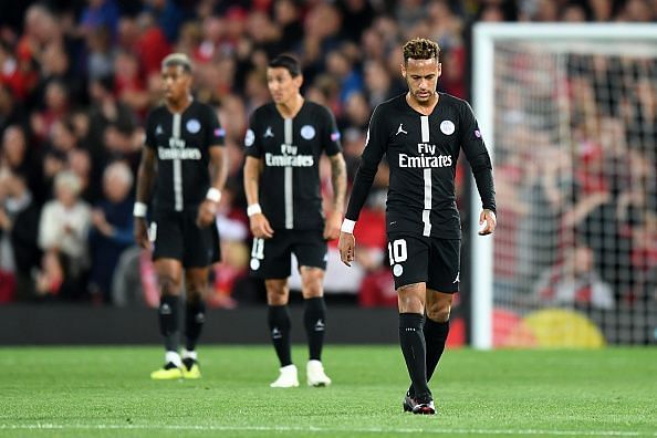 PSG failed to make an impact in the Champions League