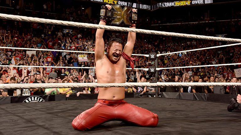 Nakamura&#039;s NXT Championship win in 2016 has been the highest point in his WWE Carrer