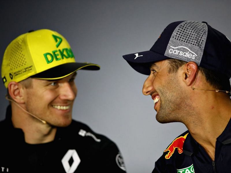 The margins in this contest between Ricciardo and Hulkenberg are expected to be miniscule