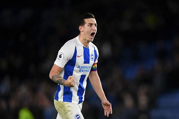 Brighton&#039;s Lewis Dunk could help to shore up Arsenal&#039;s defence