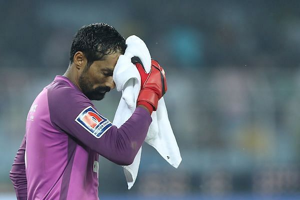 Karanjit Singh has kept one clean sheet for Chennaiyin FC