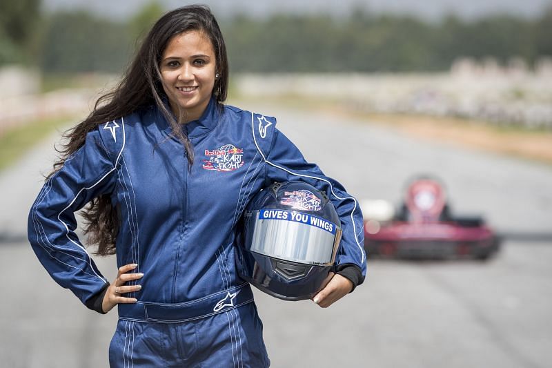 Indian Racing Sensation, Mira Erda, Courtesy: Red Bull