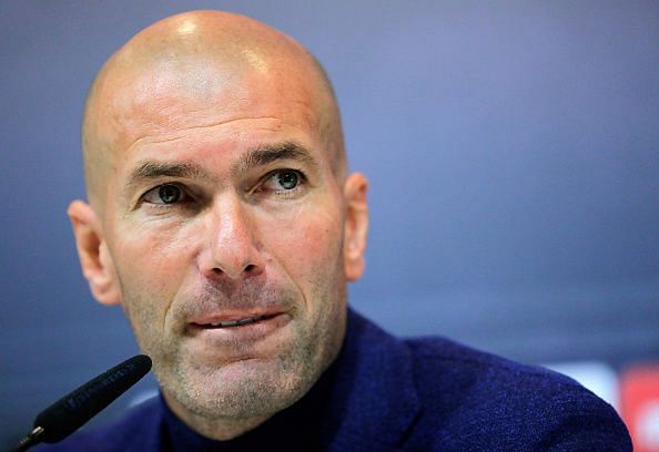 Zidane has been linked with Manchester United