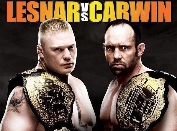 Lesnar vs Carwin: The battle of the Heavyweight Champions