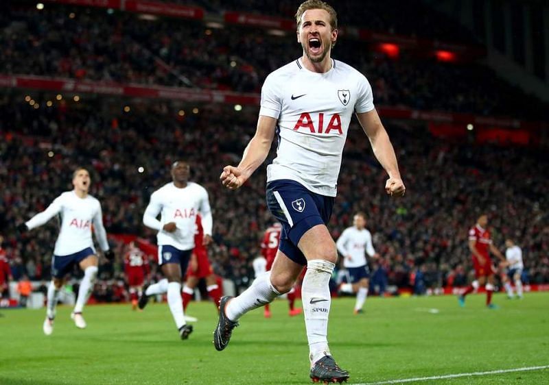 Harry Kane netted twice for the Spurs