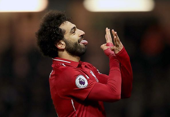 Mohammad Salah is enjoying life at Liverpool