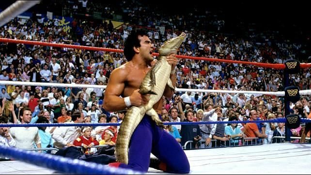 Ricky The Dragon Steamboat with a scaly friend.