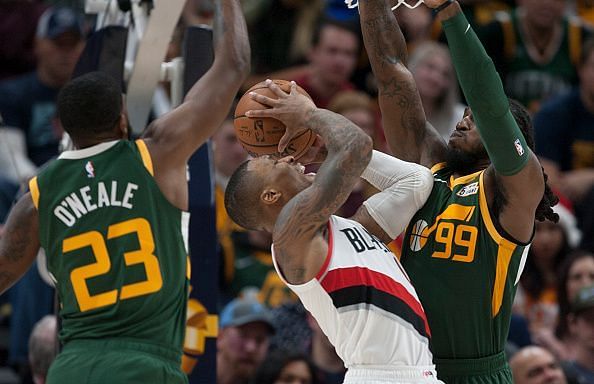 Portland Trail Blazers v Utah Jazz