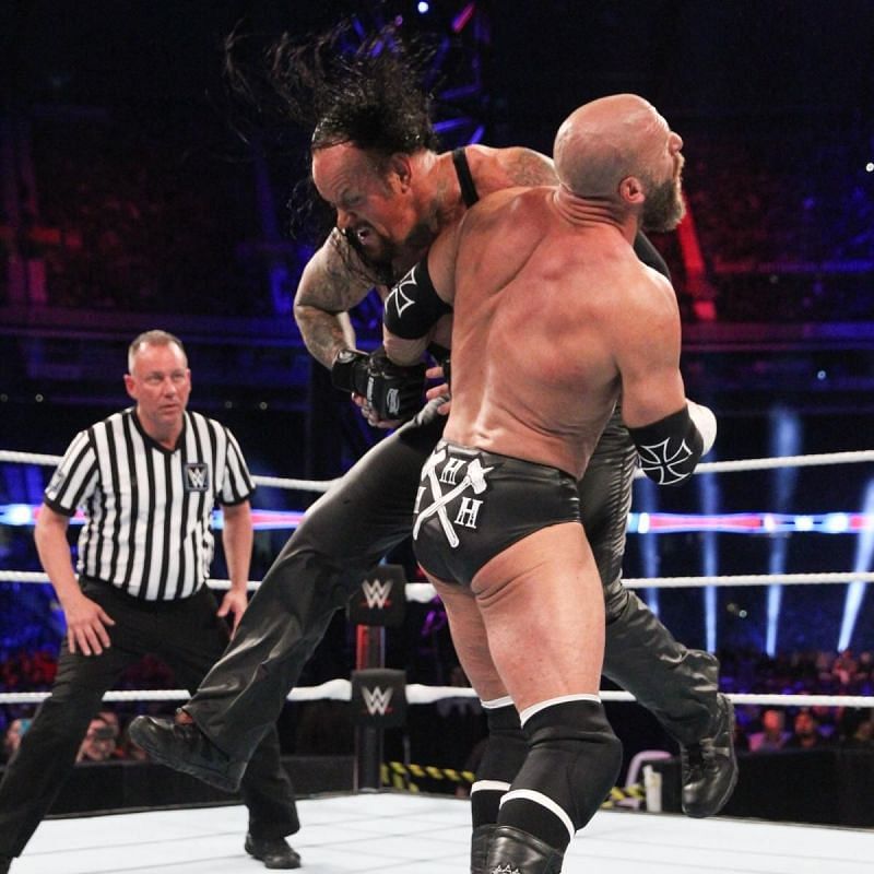 Triple H and the Undertaker&#039;s final battle underwhelmed
