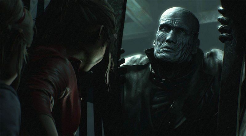 The terrifying Tyrant stalks Claire Redfield in the epic new trailer for Resident Evil 2