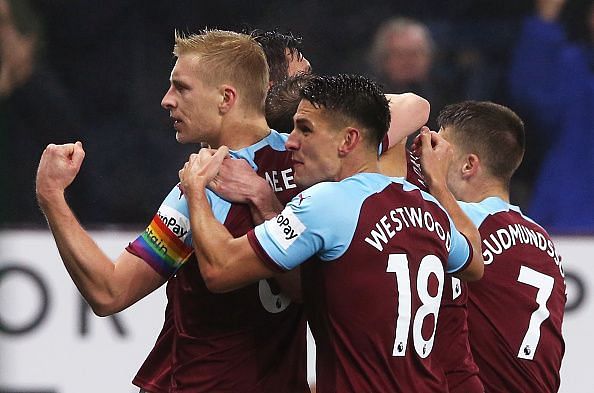 Burnley FC could not hold on to the one-goal lead