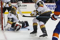 Nosek's goal in 3rd helps Golden Knights beat Islanders 3-2