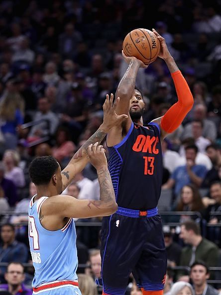 Oklahoma City Thunder v Sacramento Kings