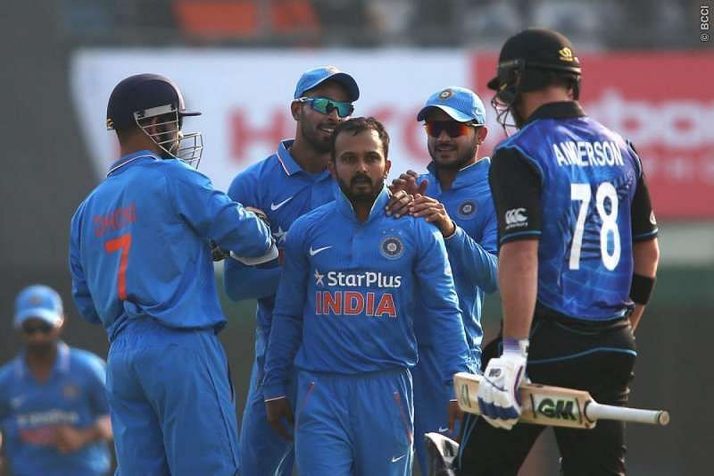 Kedar Jadhav made his India debut in 2014