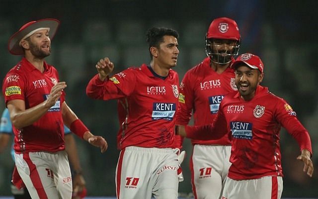 The Kings XI Punjab team