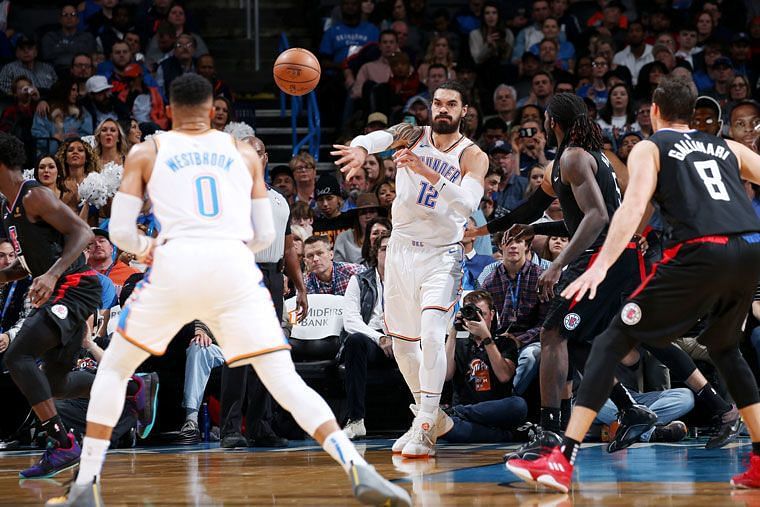 Thunder held off Clippers, 110-104