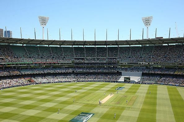 The drop-in wicket at MCG has been criticized for being unhelpful for the bowlers