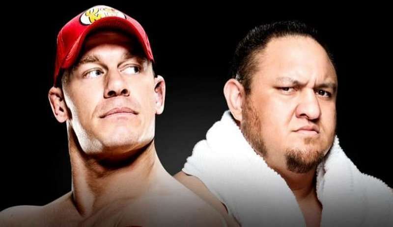Samoa Joe against John Cena should be an exciting fight