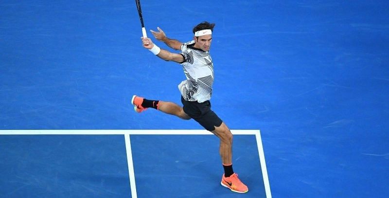 Roger Federer&#039;s backhand is regarded as one of the most aesthetically pleasing shots in tennis