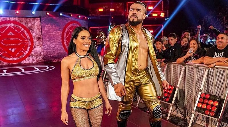 Zelina Vega and Andrade Almas were involved in the main event of SD Live this past week, Image Courtesy - Instagram