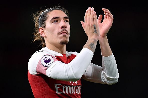 H&Atilde;&copy;ctor Beller&Atilde;&shy;n has impressed in the red of Arsenal this season