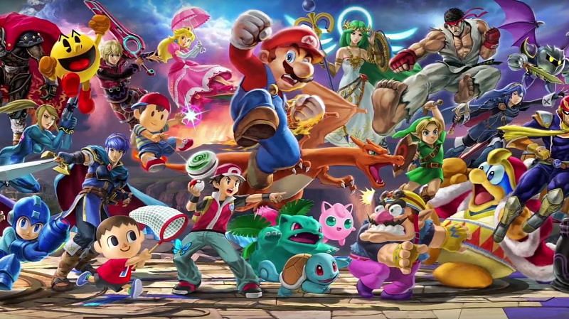 The diverse squad of Super Smash Bros. Ultimate