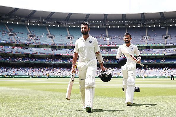Pujara and Kohli - India&#039;s most successful batting pair in 2018