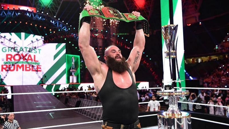 Strowman after winning the Greatest Royal Rumble in Jeddah