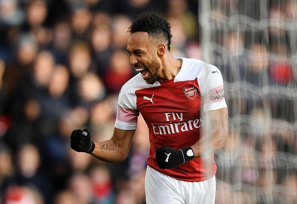 Aubameyang has been scoring goals for fun