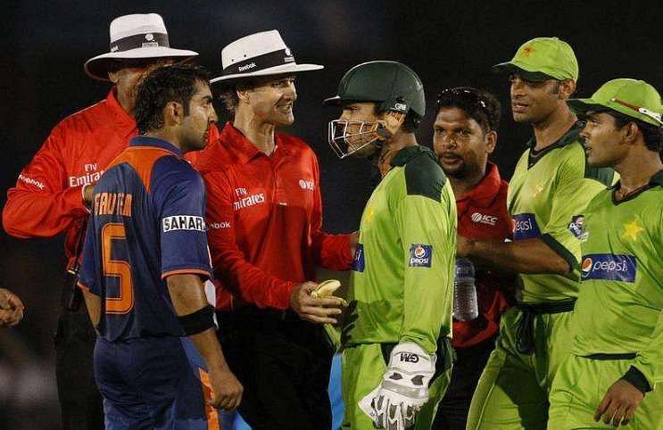 Kamran Akmal involved in quite a few altercations with the Indian team