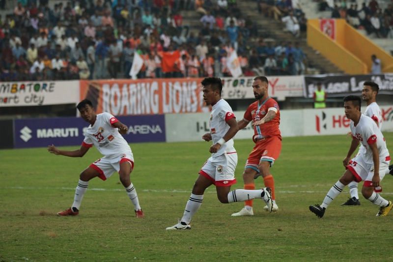 Lajong defenders were clueless against Chennai City