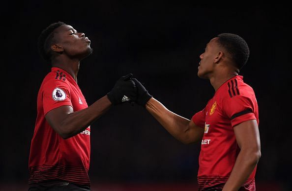 Manchester United superstars - Paul Pogba and Anthony Martial