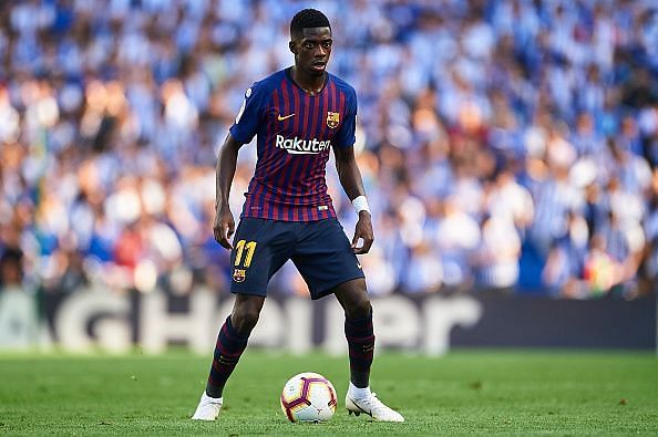 Dembele is now feeling at home at Barcelona after a troubled start
