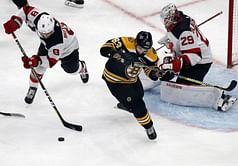 Blackwood stops 40 shots in 1st win, Devils beat Bruins 5-2