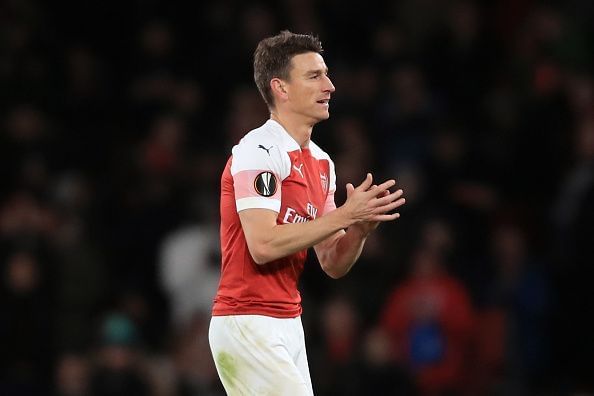 Koscielny made his long-awaited return from injury