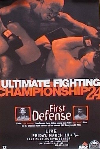 Kevin Randleman adorned the UFC 24 poster but did not compete