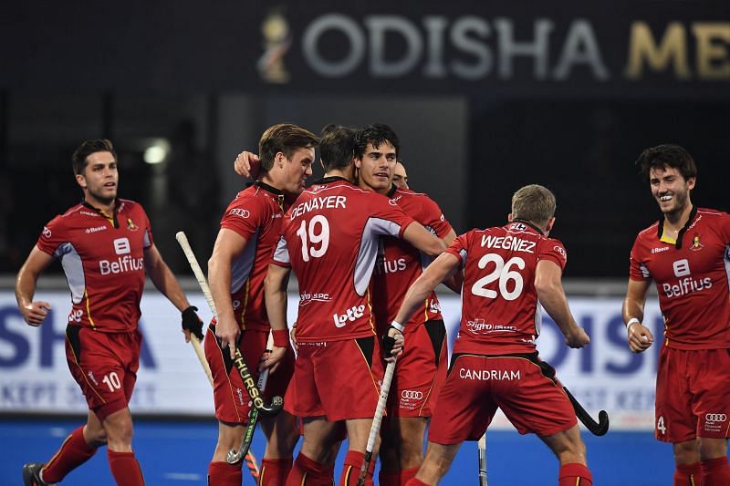 It was brilliant teamwork from Belgium throughout the game (Image Courtesy: FIH)