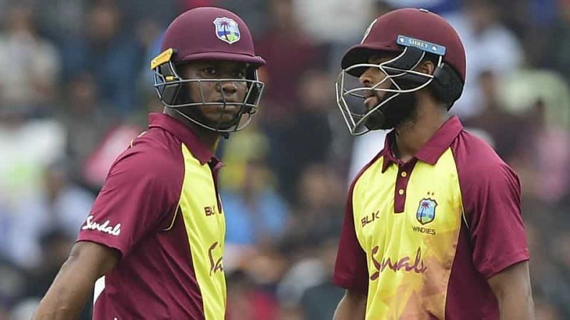 Image result for Shai Hope 55 off 23 balls against West Indies