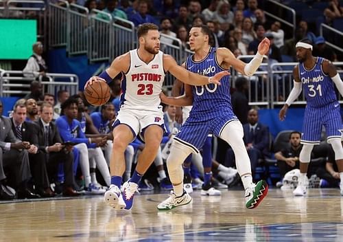 Blake Griffin and Aaron Gordon