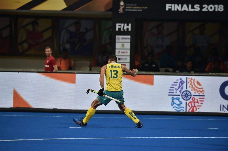 Blake Govers got the first goal for Australia