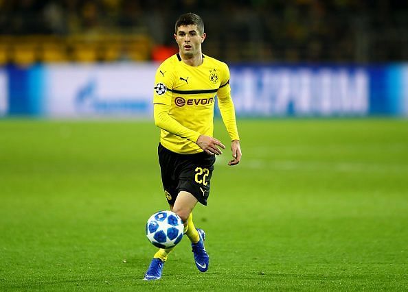 Pulisic has been linked with a move to Stamford Bridge